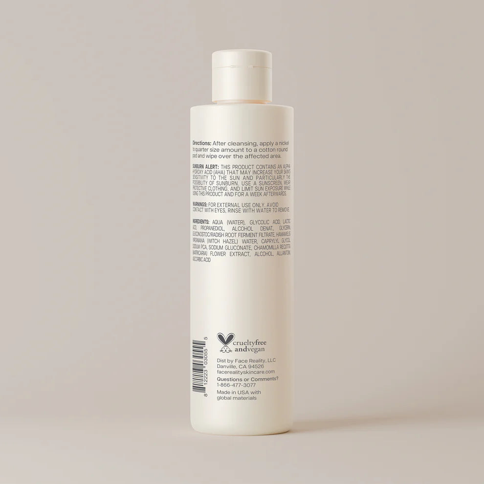 Face Reality Lactic-Glycolic Toner